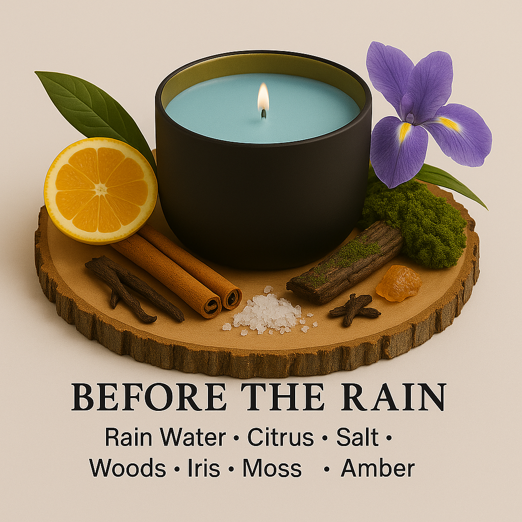 Before the Rain - 6oz Luxury Soy Wax Candle