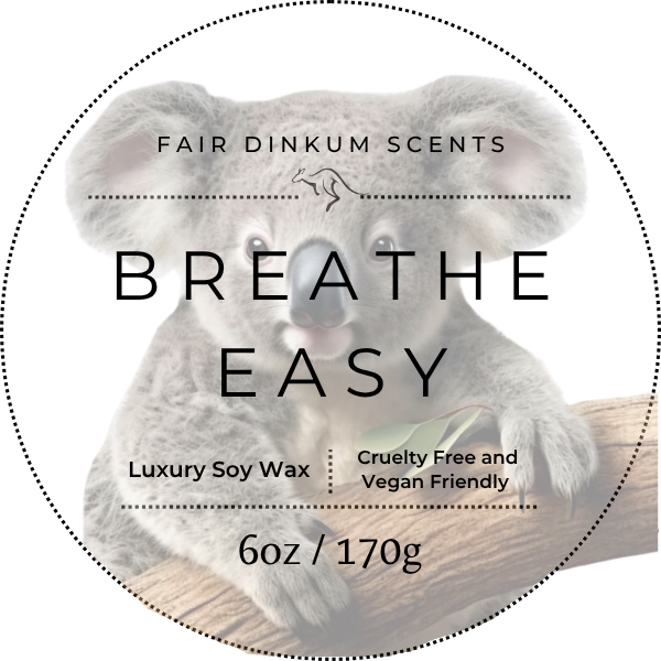 Breathe Easy - 6oz Luxury Soy Wax Candle