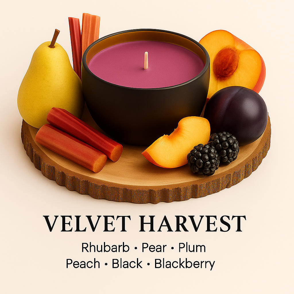 Velvet Harvest – 6oz Luxury Soy Wax Candle