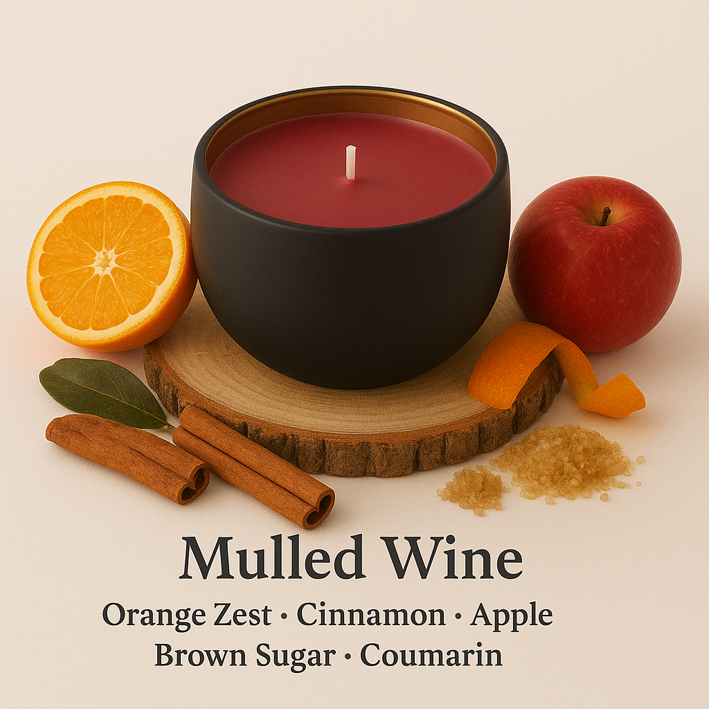 Mulled Wine - 6oz Luxury Soy Wax Candle
