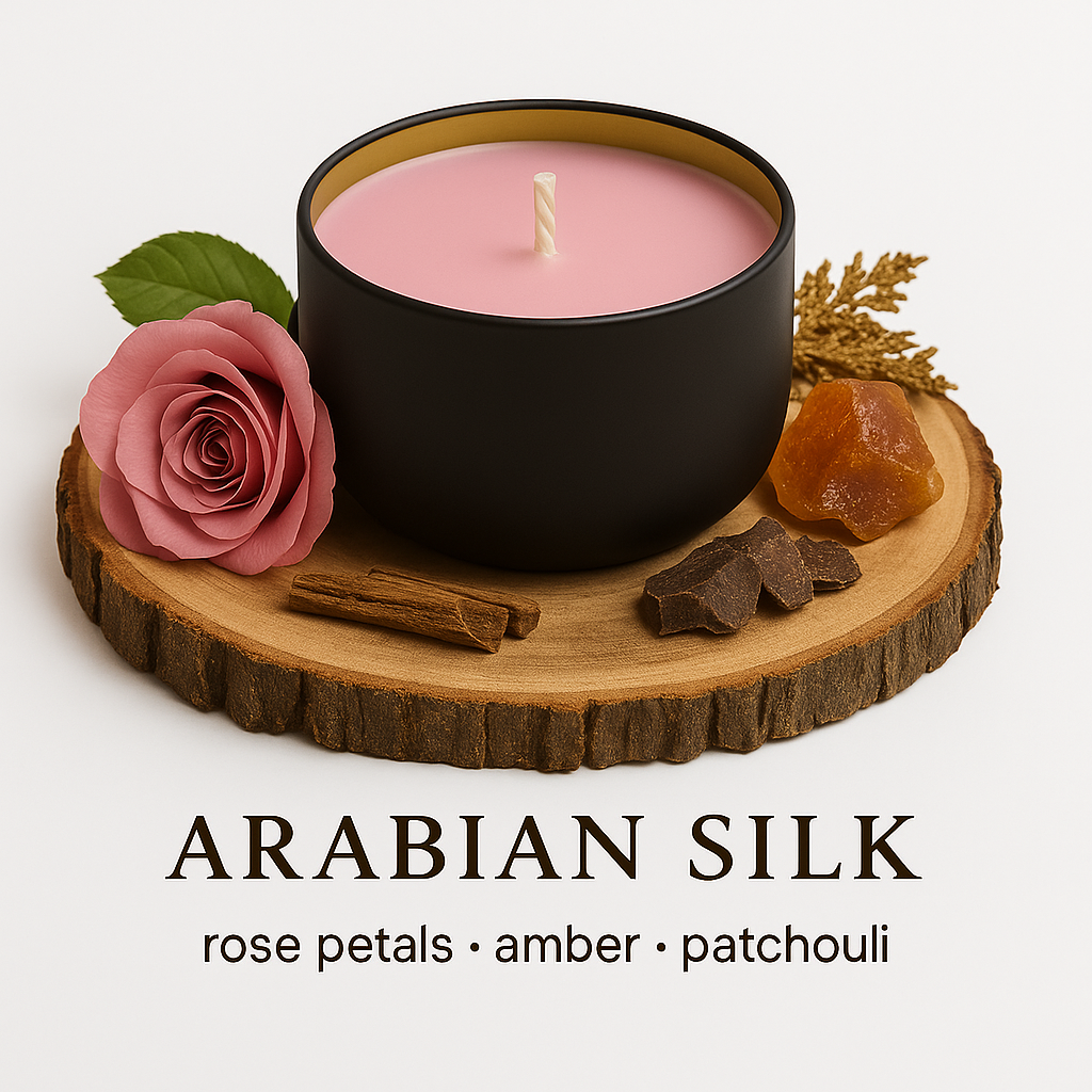 Arabian Silk - 6oz Luxury Soy Wax Candle