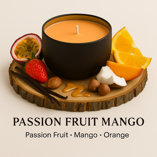 Passion Fruit Mango - 6oz Luxury Soy Wax Candle