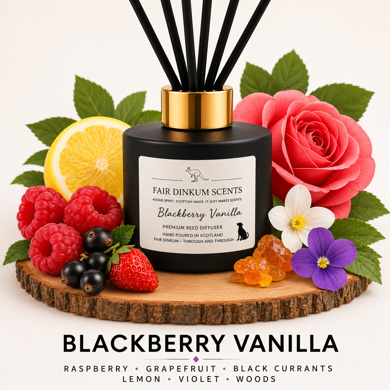 Blackberry Vanilla - Reed Diffuser (100ml)