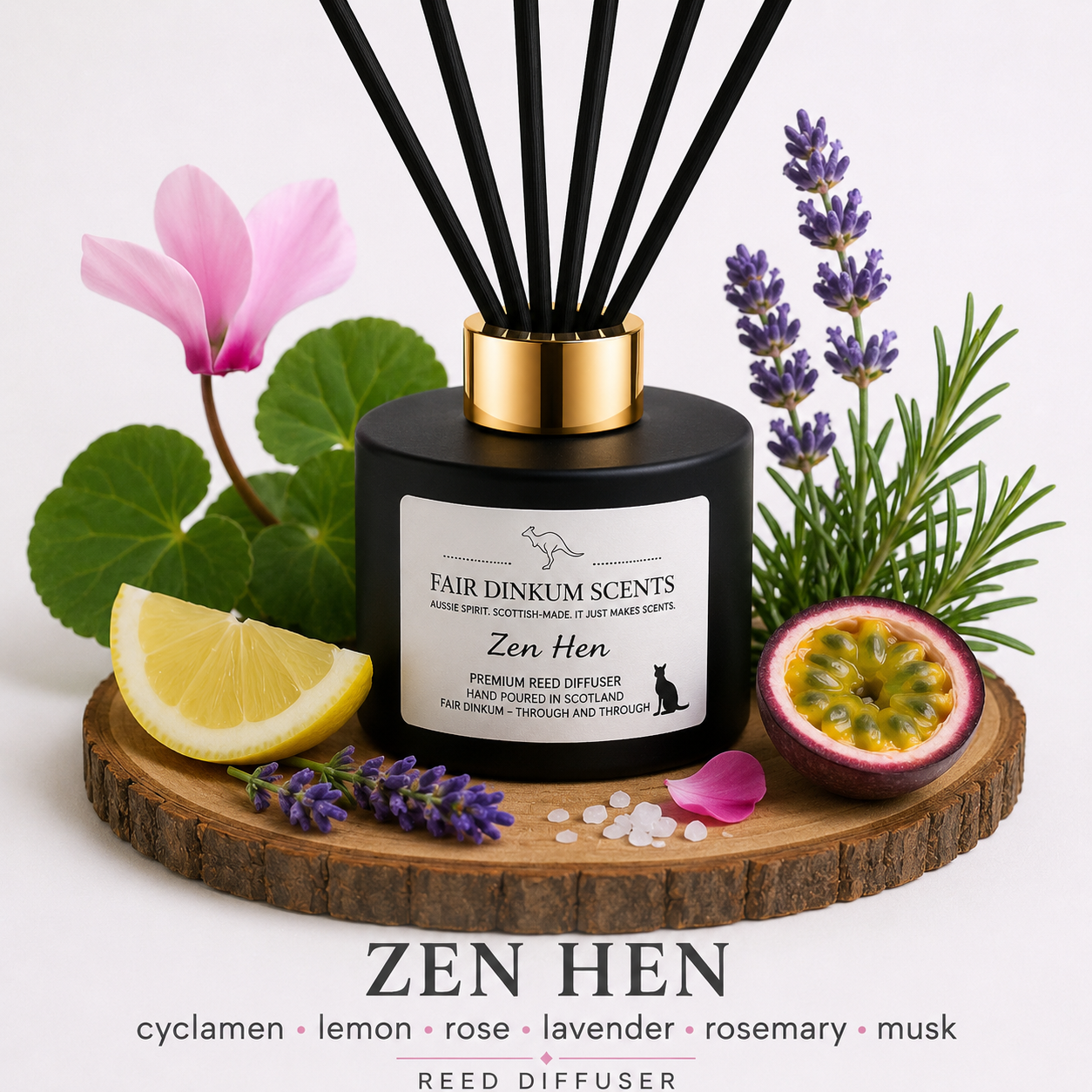 Zen Hen - Reed Diffuser (100ml)