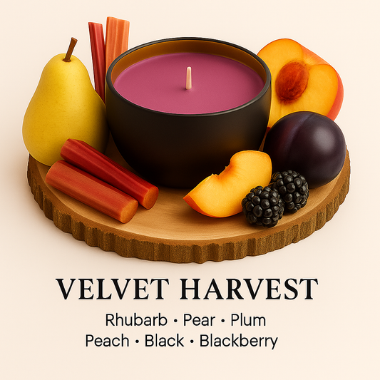 Velvet Harvest – 6oz Luxury Soy Wax Candle
