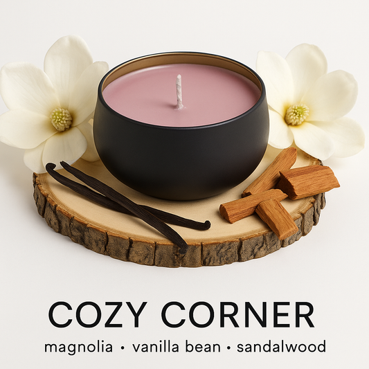 Cozy Corner - 6oz Luxury Soy Wax Candle