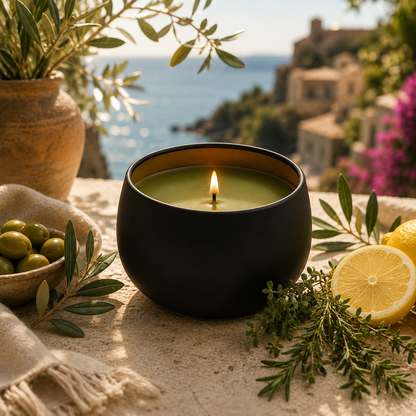 Mediterranean Grove - 6oz Luxury Soy Wax Candle