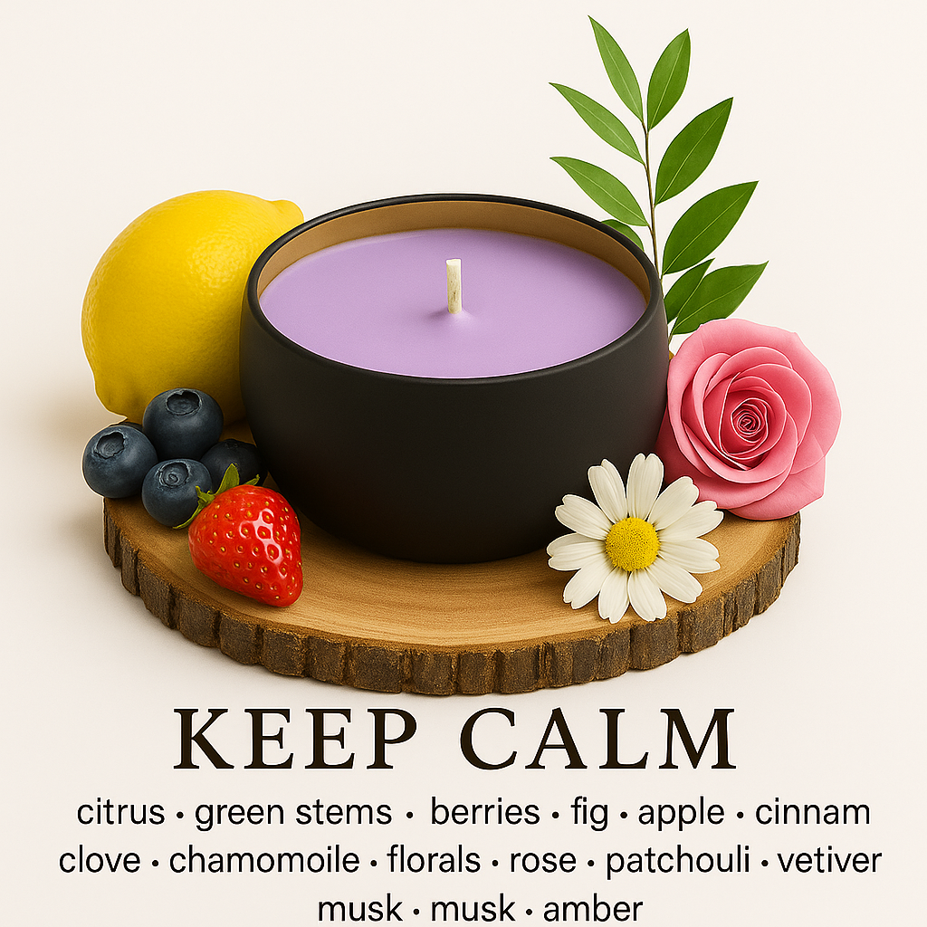 Keep Calm - 6oz Luxury Soy Wax Candle