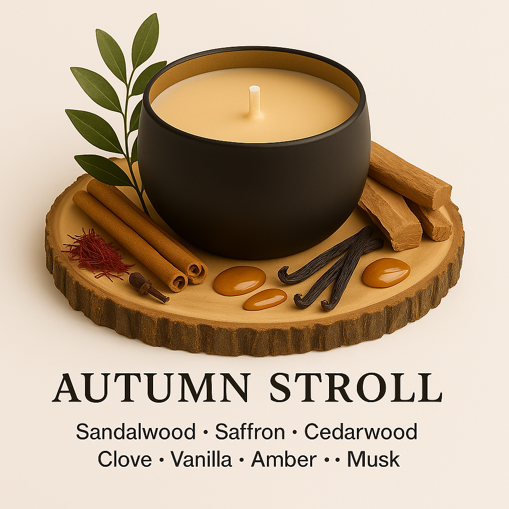 Autumn Stroll - 6oz Luxury Soy Wax Candle