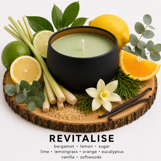 Revitalise - 6oz Luxury Soy Wax Candle